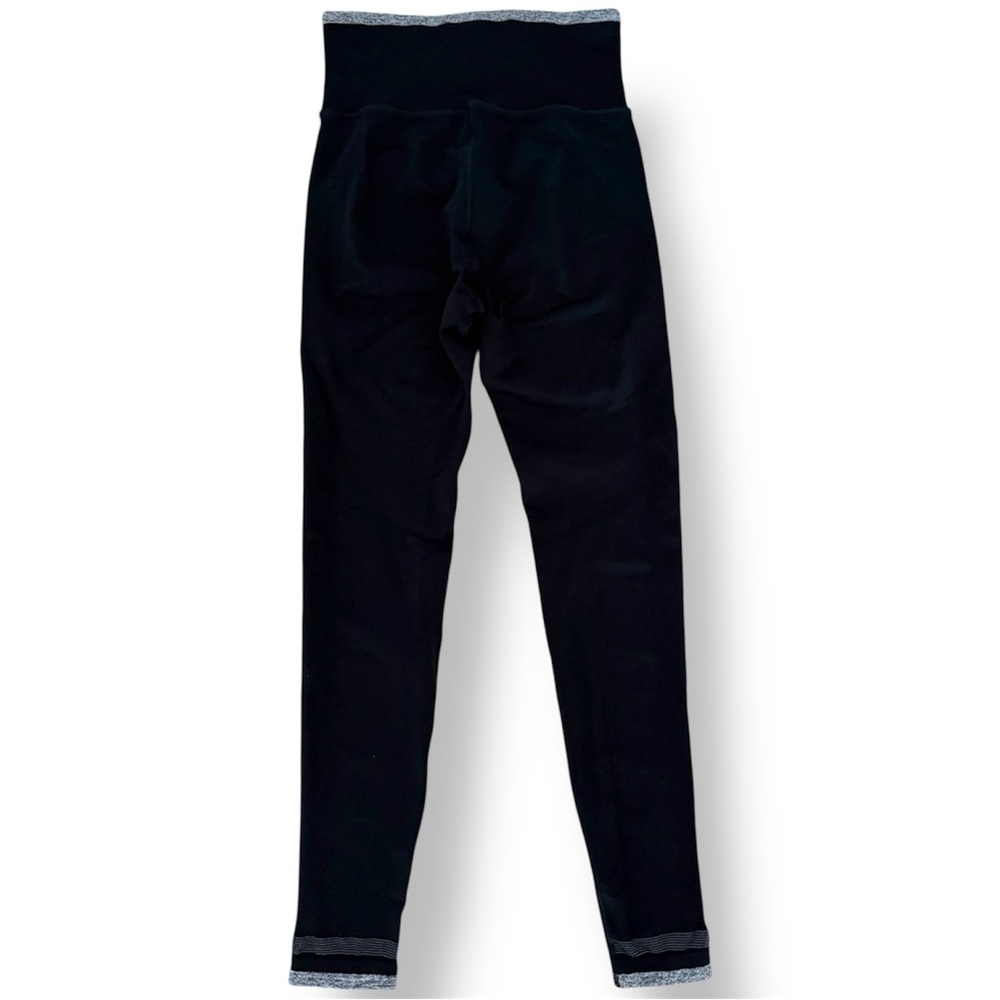 Athleta Andes Tight High Rise Leggings Black Size S Ribbed Warm Reflective - Picture 6 of 9
